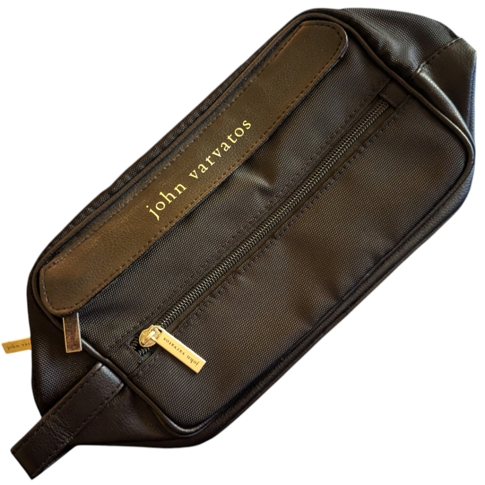 John Varvatos TRAVEL Bag Toiletries FIFA World Cup Game Day Barbershop Cosmetics